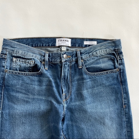 Frame Jeans L’Homme Slim Jeans in Tahoe Blue 33 - Picture 2 of 6